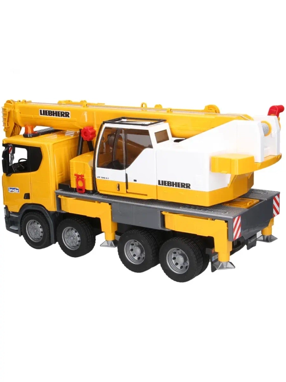 Автокран Super 560R Liebherr Scania Bruder 03571