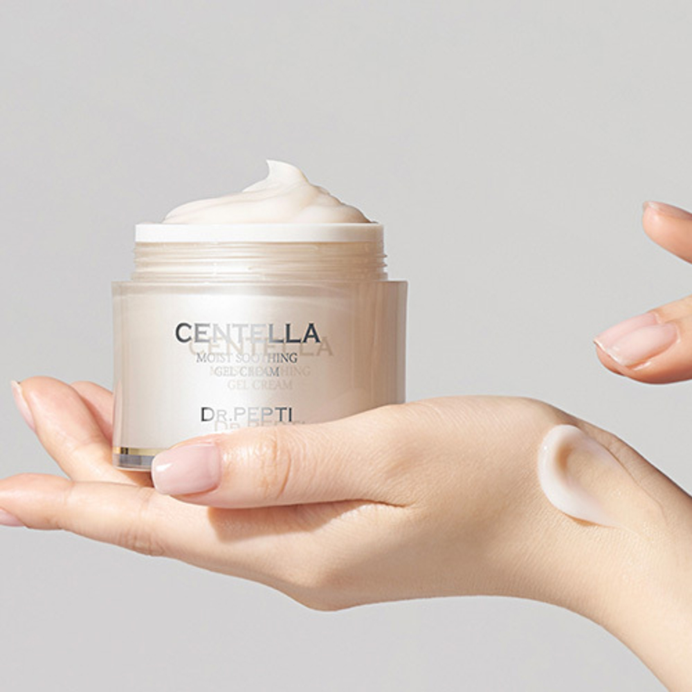DR.PEPTI УСПОКАИВАЮЩИЙ И УВЛАЖНЯЮЩИЙ ГЕЛЬ-КРЕМ CENTELLA MOIST SOOTHING GEL CREAM 70МЛ