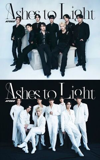 Альбом ATEEZ - ASHES TO LIGHT JAPAN 2nd FULL Album LIMITED Edition