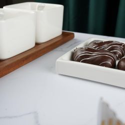 Блюдо прямоугольное 22*12,3 см h2 см   P.L. [4]