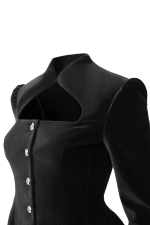 “Velvet moon” Жакет приталенный из шелковистого бархата