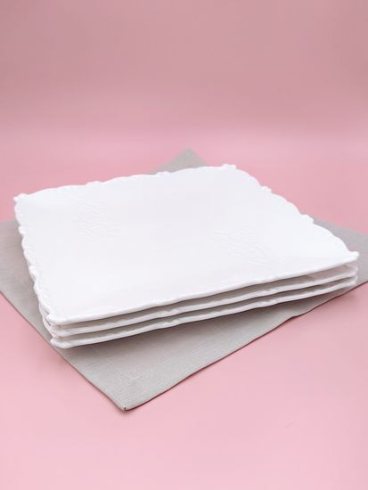 Блюдо квадратное 30 см. набор 3 шт. "Орнамент"