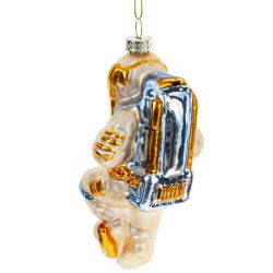 GAEM Украшение новогоднее "Космонавт", L7,5 W7 H14,5 см