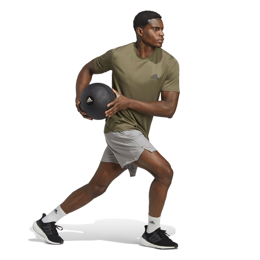 Мужское теннисное поло adidas D4M T-Shirt Men - Olive