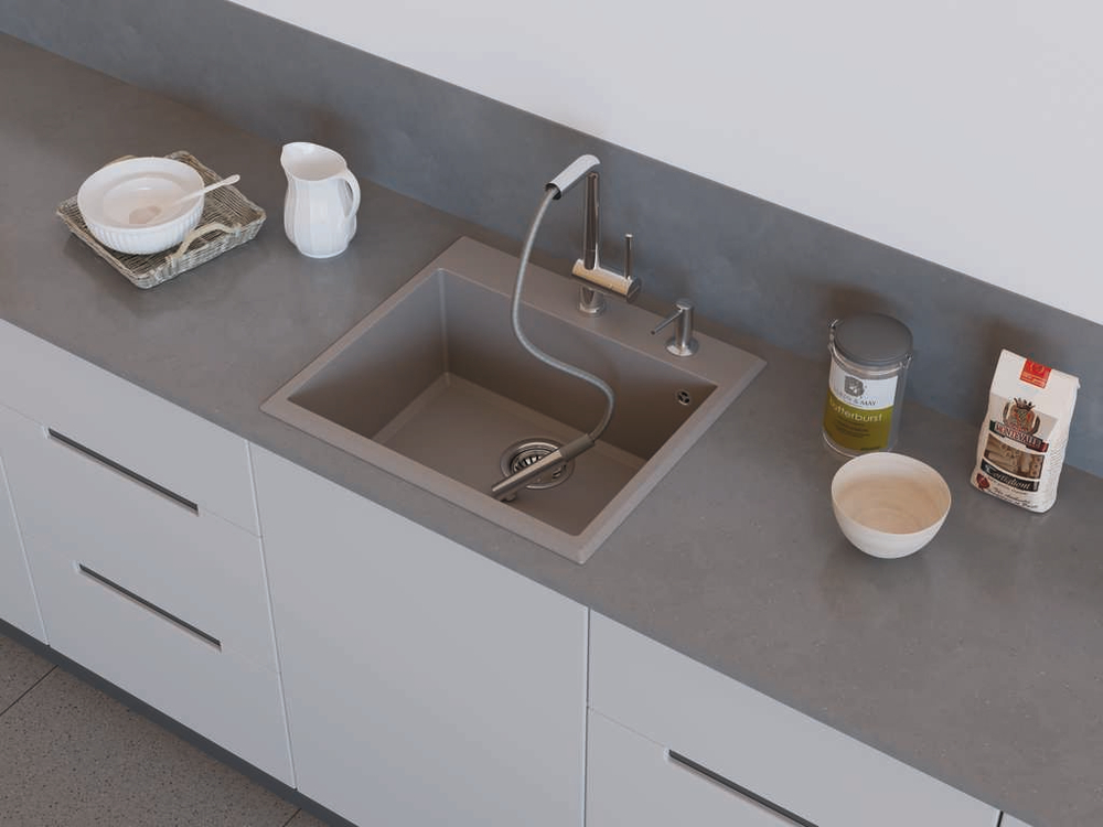 Мойка Omoikiri Tedori 57-DC Tetogranit | Темный шоколад