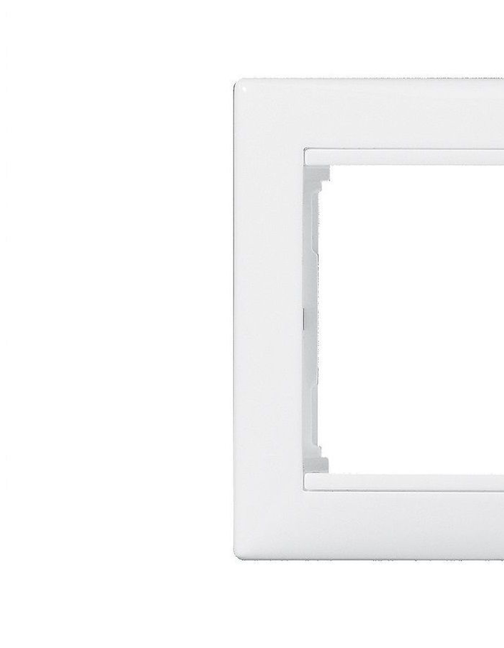 77 4452 Рамка 2 поста белая