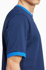 Футболка adidas Contrast Tee - темно-синий