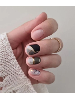 Lucky Rose Слайдеры наклейки для ногтей Foil 111