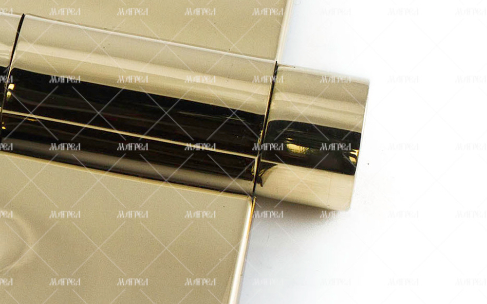 Петля универсальная неразъемная 130 мм латунная