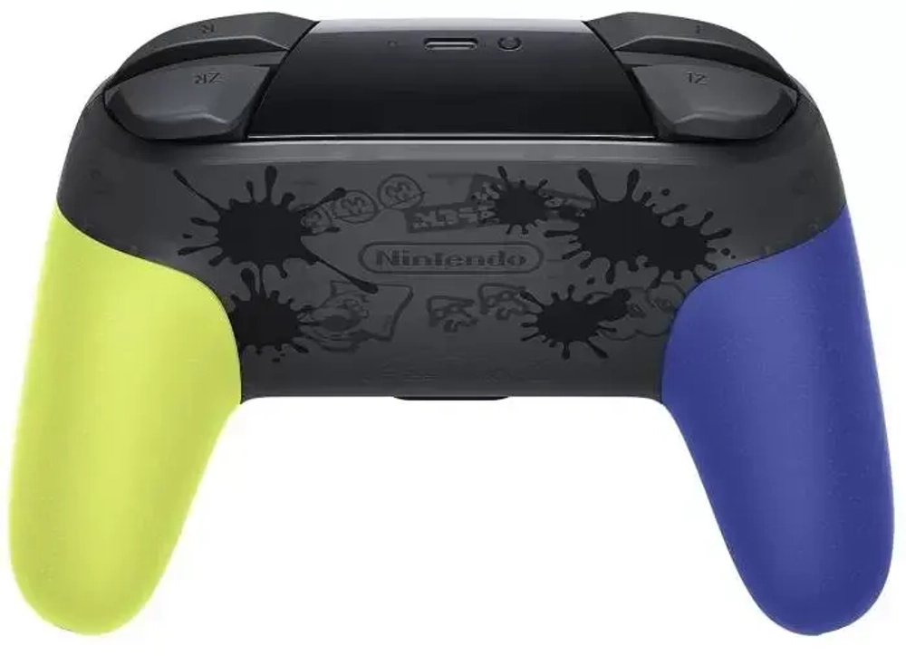 Беспроводной геймпад Pro Controller Splatoon 3 Edition (Черный) для Nintendo Switch