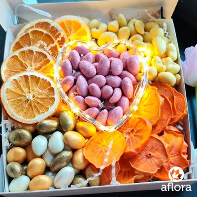 Фотография Подарочный набор «Скажи люблю» в розовом купить в магазине Афлора