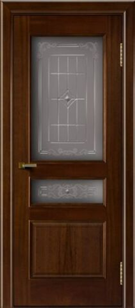 Межкомнатная дверь ЛайнДор Калина ДО Калина 10 Красное дерево