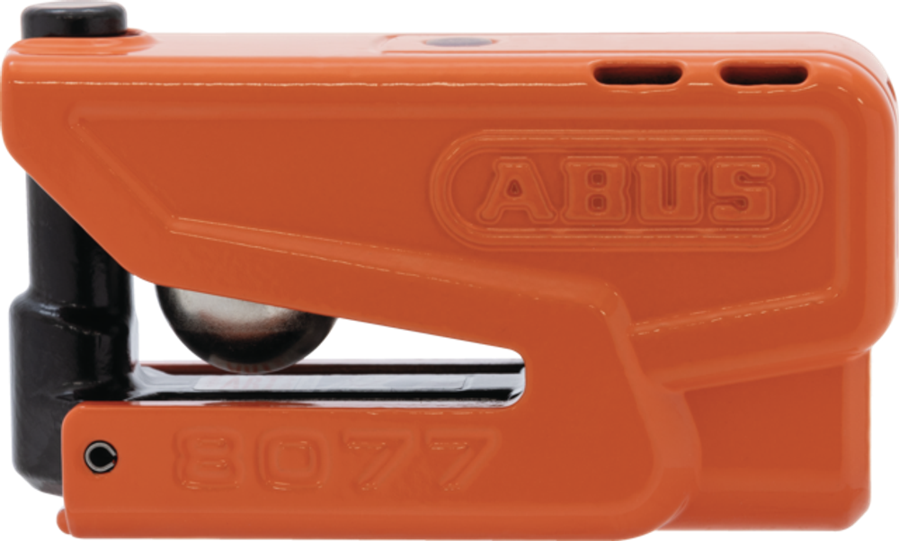 Замок ABUS Granit Detecto XPlus 8077 ver 2.0 оранж на торм диск