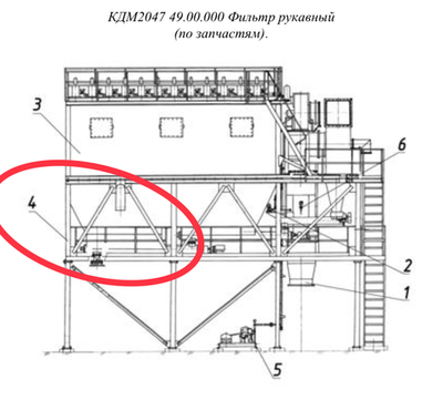 КДМ 2047 49.02.000 Блок бункера