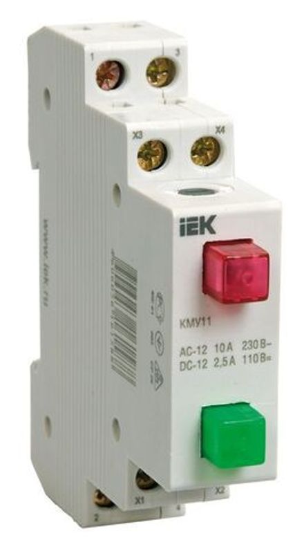 Кнопка управления модульная КМУ 11 KARAT IEK MBD10-11-K51