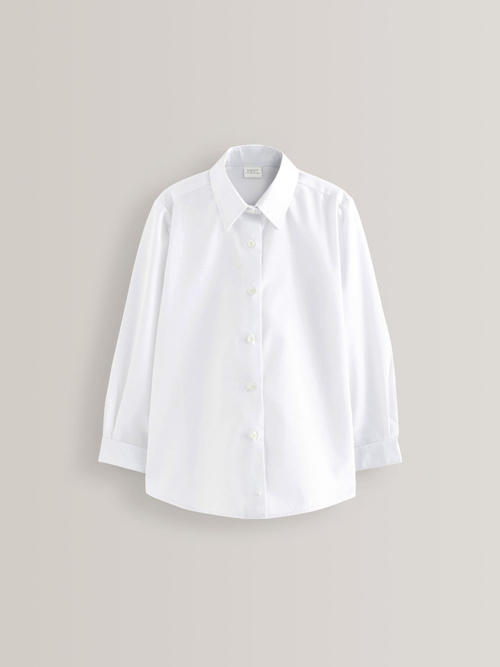 Рубашка школьная для девочки Next 447-949, 2 шт., Белый