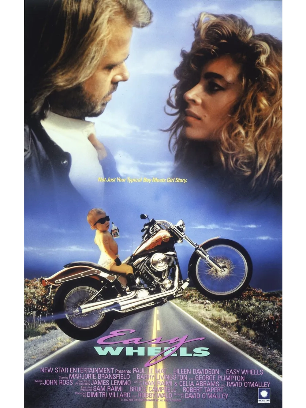 Беспечные колеса (1989) (DVD-R)