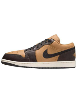 Кроссовки Jordan 1 Low SE Flax Baroque Brown