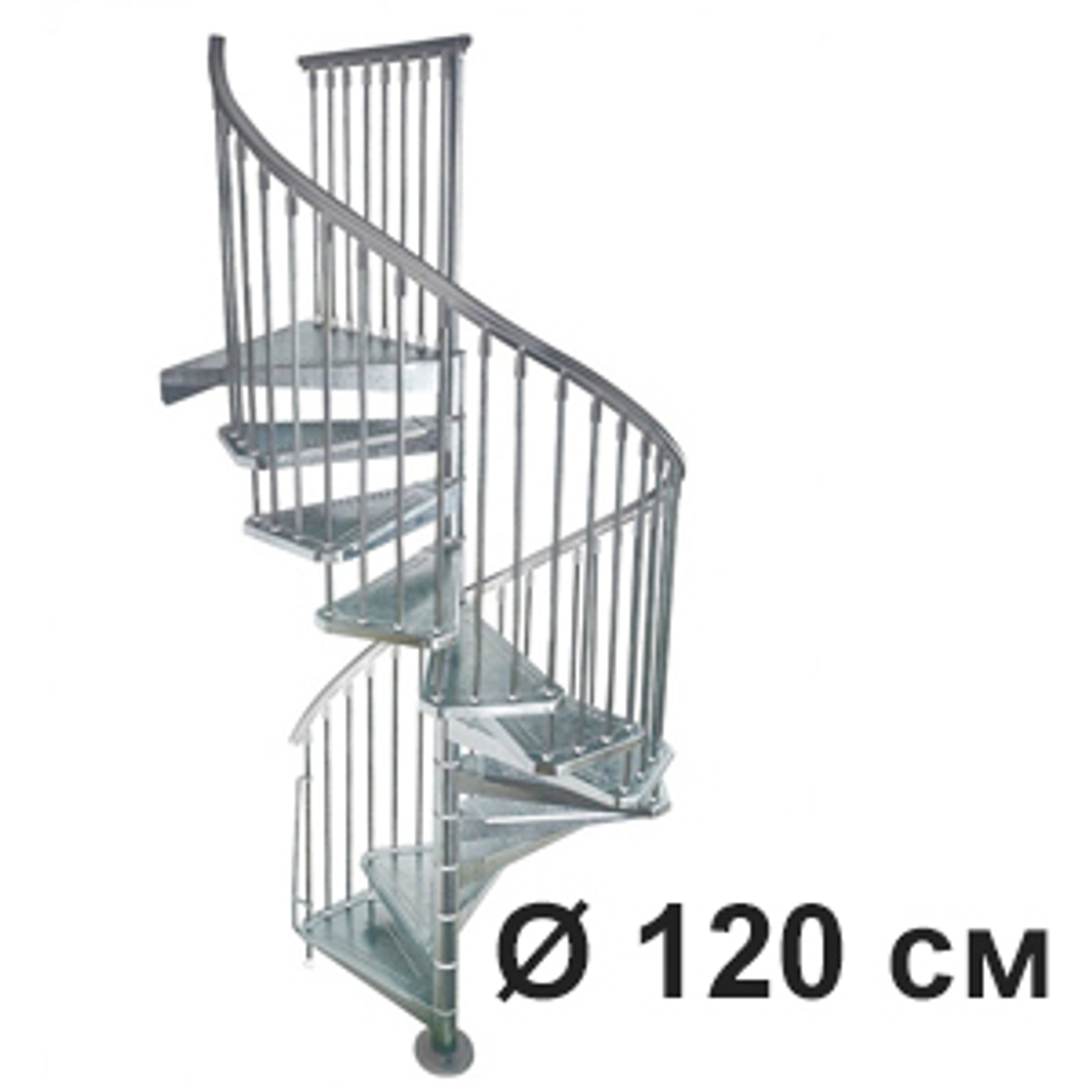 Винтовая металлическая лестница CIVIK ZINK