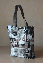 Гобеленовая сумка Город (39х39х12)