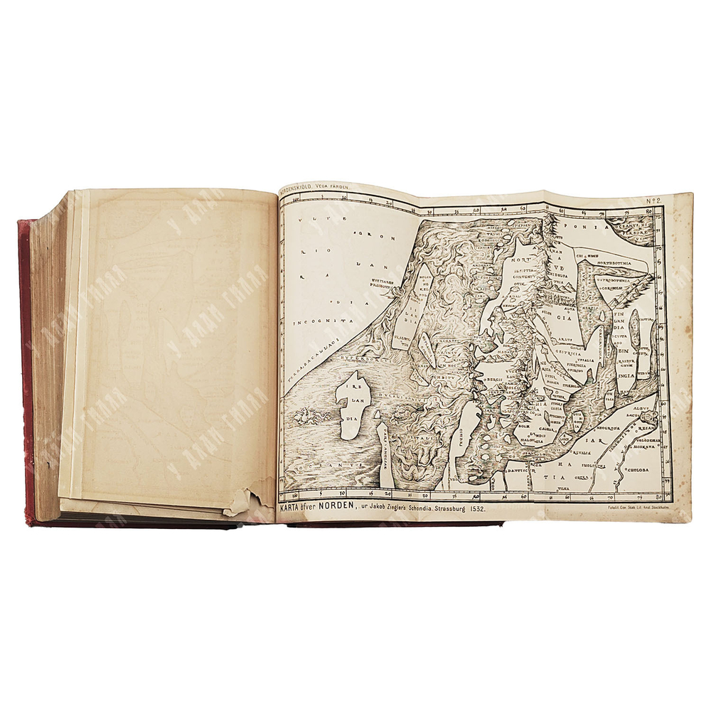 Норденшёльд А. Э. Путешествие на пароходе «Вега» / Nordenskiöld A. E. Vegas Färd Kring. 1880.