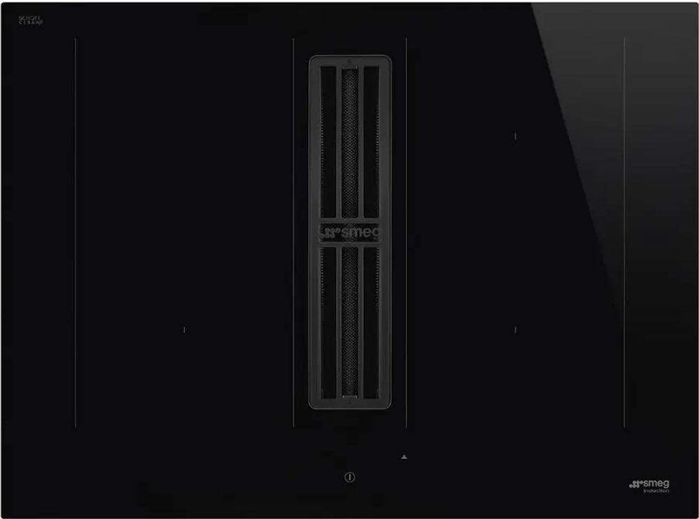 Варочная панель с вытяжкой Smeg HOBD472D
