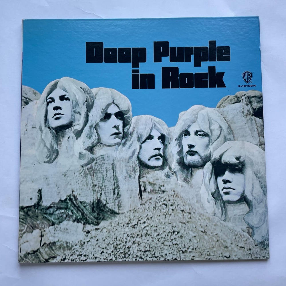 Винтажная виниловая пластинка LP Deep Purple In Rock (Япония 1976) (Без Оби)