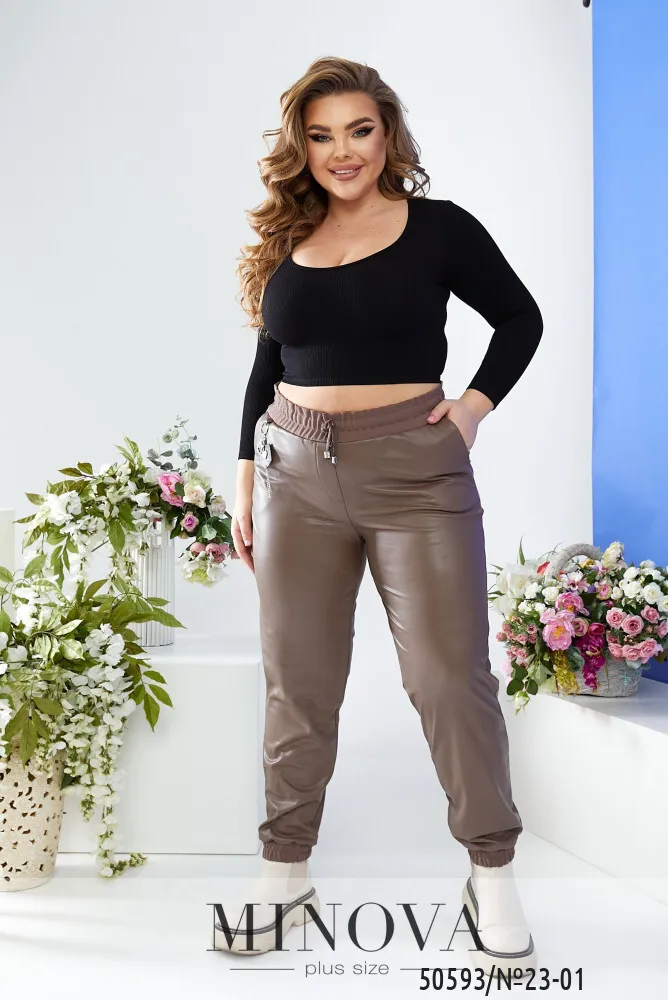 Брюки 23-01-мокко Minova
