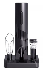 Винный набор Circle Joy Black Samurai Wine Set 5 in 1 черный (CJ-TZ08)