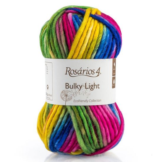 Пряжа ROSARIOS 4 Bulky Light (100% шерсть)