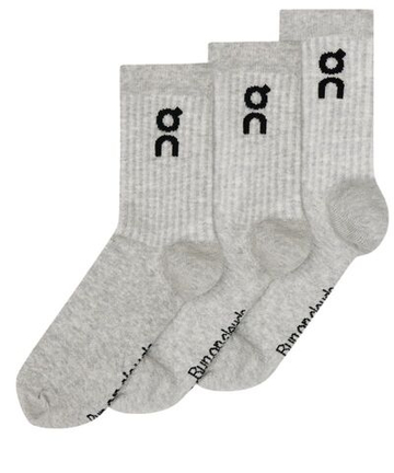 Теннисные носки On Logo High 3P - grey
