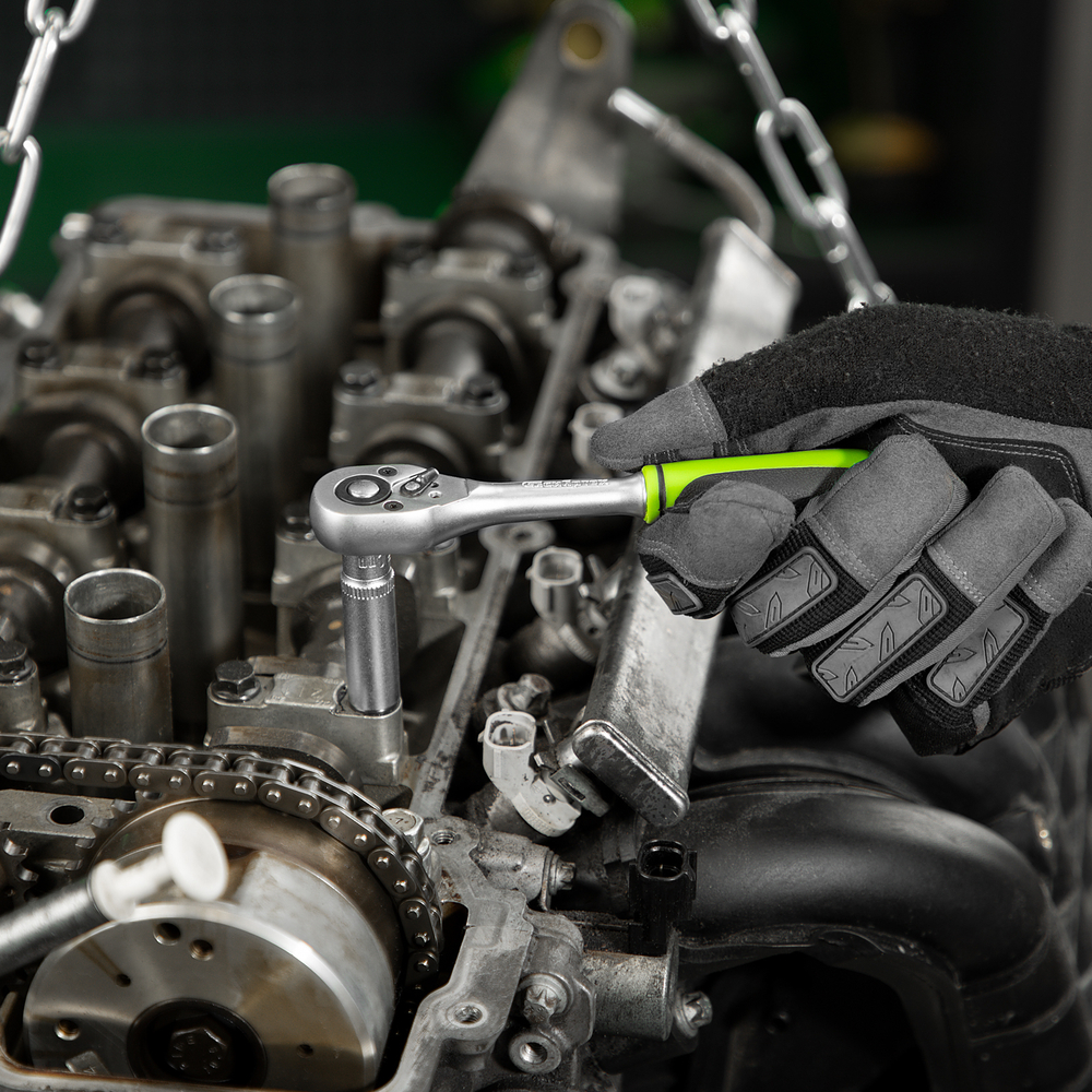 Набор инструмента, 1/2", 1/4", пластиковый кейс, 108 предметов Сибртех