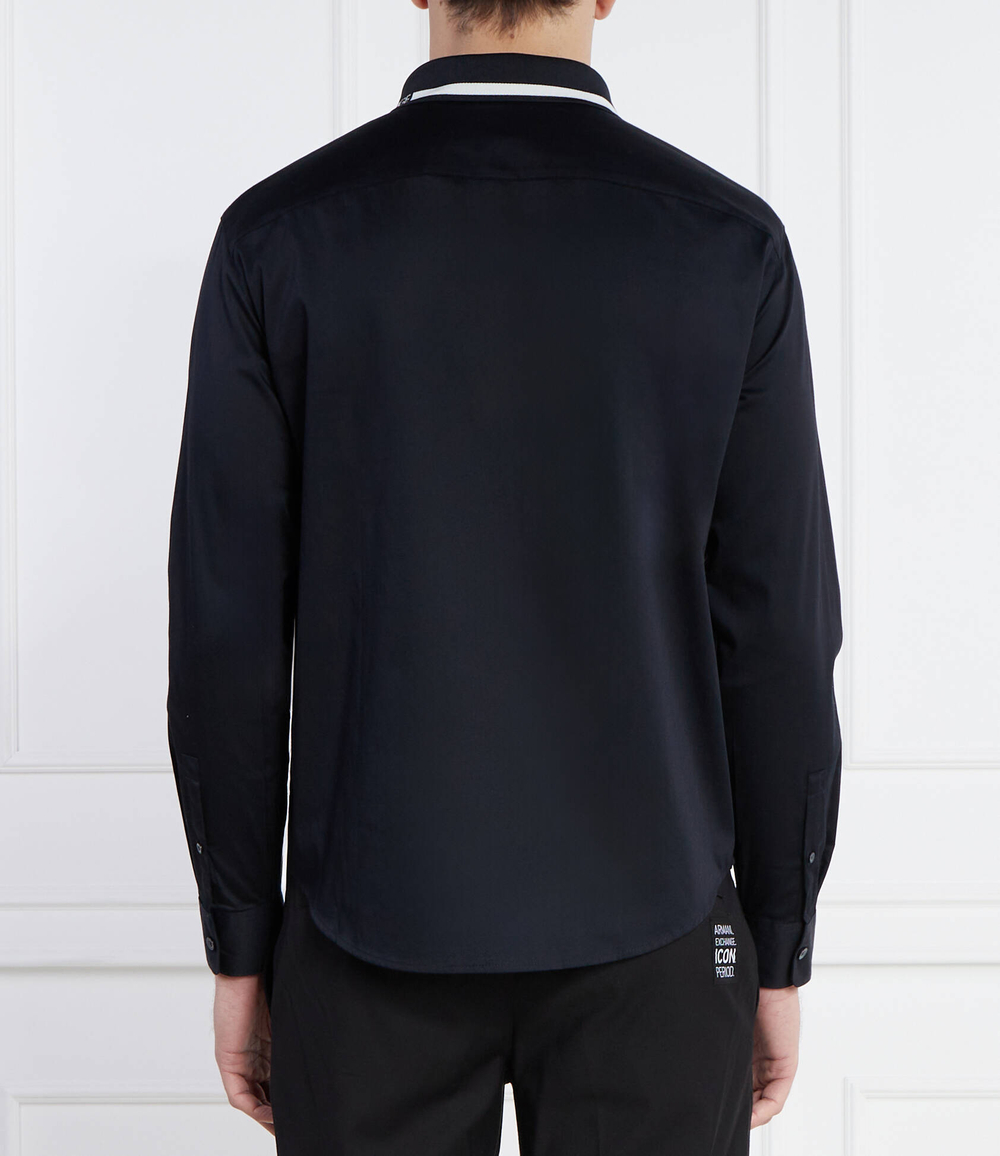 Рубашка Armani Exchange - темно-синий(3DZCL6 ZN10Z)