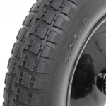 Колесо к тачке 13» 3,25/3,00-8 (ось 16мм) вспененный полиуретан