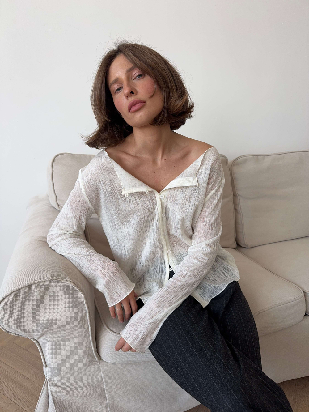 блуза EMIL wool