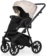 Детская коляска Riko Basic Montana Plus X 2 в 1 43 Mocca (коричневый-бежевый)