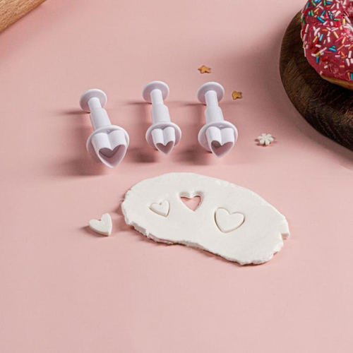 Плунжеры "Сердечко", 3 шт