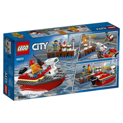 LEGO City: Пожар в порту 60213 — Dock Side Fire — Лего Сити Город