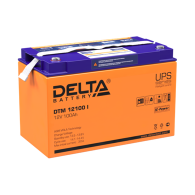 Аккумулятор DELTA DTM 12100 I