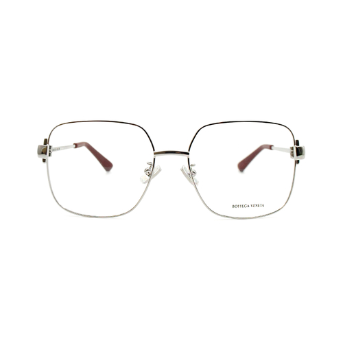 Оправа квадрат Bottega Veneta BV1200O-003 серебряная