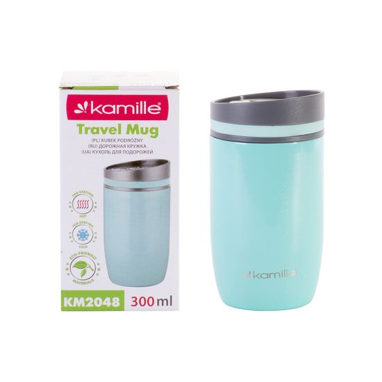 Термокружка 300 мл. из нержавеющей стали Kamille KM 2048