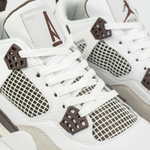 кроссовки Air Jordan 4 x A Ma Maniere White / Brown
