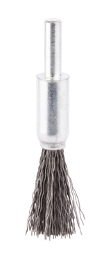 Щетка проволочная кистевая (d12 мм, толщ. проволоки 0.3 мм, гофрированная, металл, 6 мм) Makita