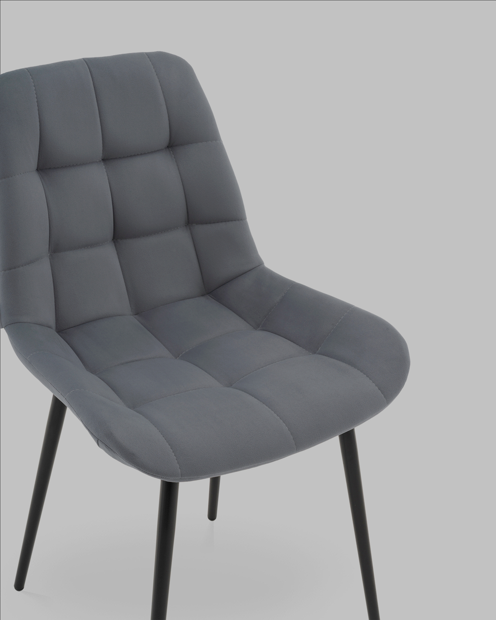 Стул Флекс N велюр тёмно-серый