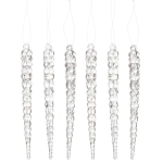 Подвеска «Хрустальная сосулька» 15 см (набор 6 шт)