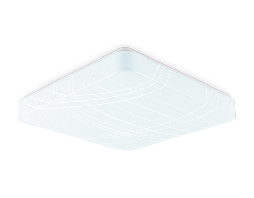 Потолочный светодиодный светильник FZ1152 WH белый 30W 6400K 370*370*85 (Без ПДУ)