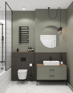 Плитка настенная Axima Вегас 20x20 см 1.04 м² матовая цвет темно-серый