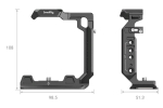 Клетка SmallRig 3639 Half Cage для цифровых камер Sony A7IV / A7SIII / A7RIV / A1