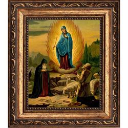 Чудесное явление Божией Матери на горе Почаевской. Икона на холсте