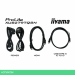 Монитор Iiyama ProLite XUB2797QSN-W1 белый